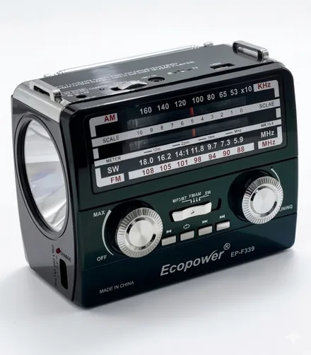 Ecopower Radio Ep F339 Sd Fm