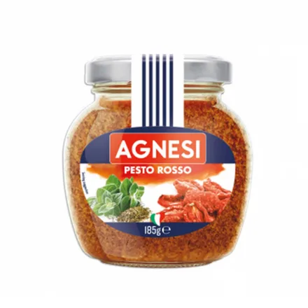 AGNESI SALSA PESTO ROSSO 185GR
