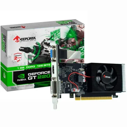 Placa Video Keepdata Geforce 1GD3 Ddr 3 Hdmi Vga Dvi