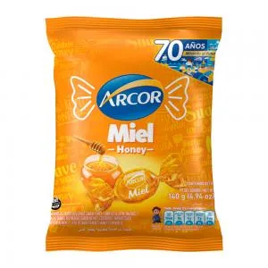 Bala Arcor Mel Pacote 140g