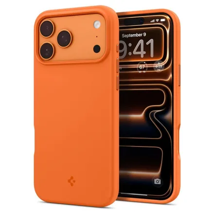 Funda Spigen iPhone 17 Pro Max Silicone Fit Mag