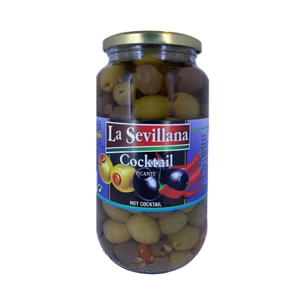 Aceitunas La Sevillana Cocktail Picante 935 Gr