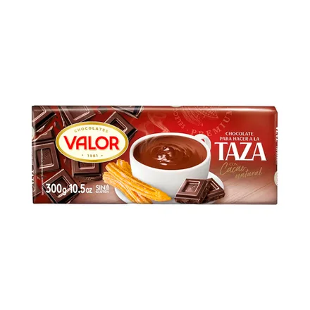 Chocolate Valor La Taza 300 Gr