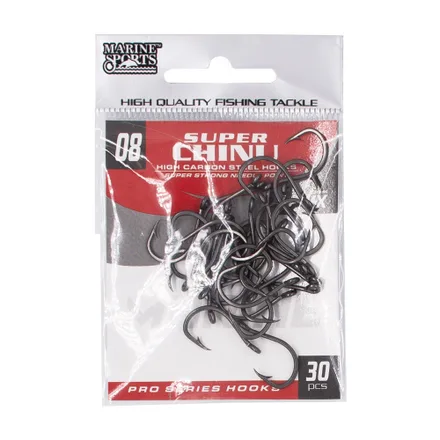 Anzuelo Marine Sports Super Chinu 08 30 Pcs