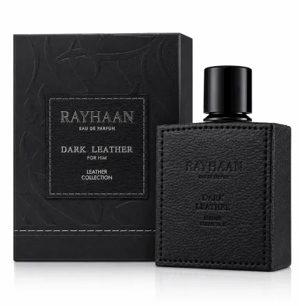Perfume Rayhaan Dark Leather Eau Parfum Masculino 100ml