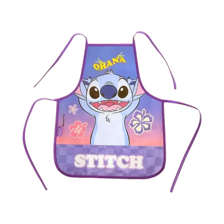 Delantal Infantil UP4 You Disney Classic Stitch Sc Violeta