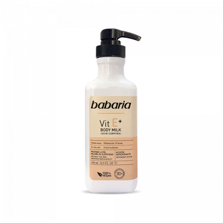 Babria Vitamina Body Milk Pieles Secas 100 Vegan 500ml