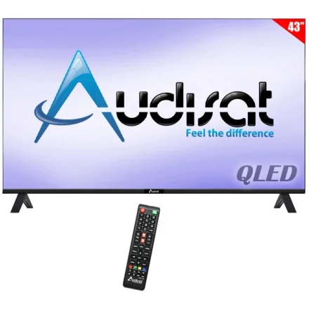 43 Audisat Ad 43Q Android Conversor Digital 1 Ano Suporte