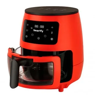 FRITADEIRA ELET. AIR FRYER SMARTFY AF03R 110V RED 3.6L/DIGITAL