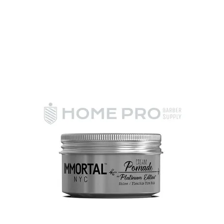 Pomada Capilar Immortal Nyc Cream Pomade Platinum Shine Flexible Firm Hold 150ml