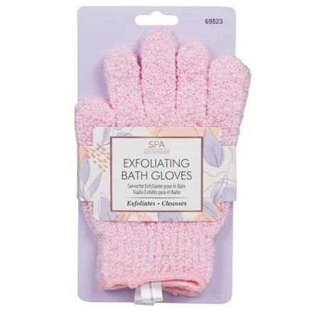 Guante Cala Exfoliante Para Baño Pink