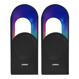 CAIXA DE SOM SATE AS-92009 RGB/BT/USB PRETO