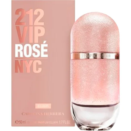 Perfume Carolina Herrera 212 Vip Rose Elixir Edp Femenino 50ml