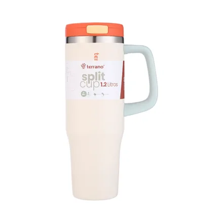 Vaso Térmico Terrano Split Cup 1.2 L Beige