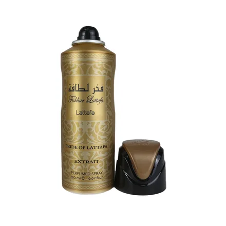 Desodorante Lattafa Fakhar Gold Extrait 200ml