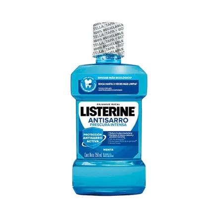 Enjuague Bucal Listerine Antisarro Menta 250ml