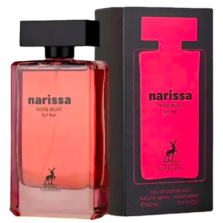 Perfume Maison Alhambra Narissa Rose Musc Edp Femenino 100ml