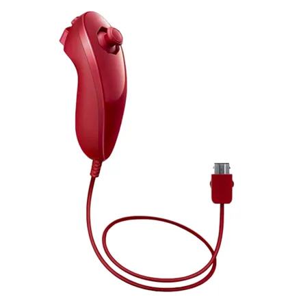 Controle Nintendo Wii U Nunchuck Vermelho