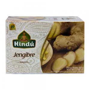 CHÁ HINDU GENGIBRE 20X30G