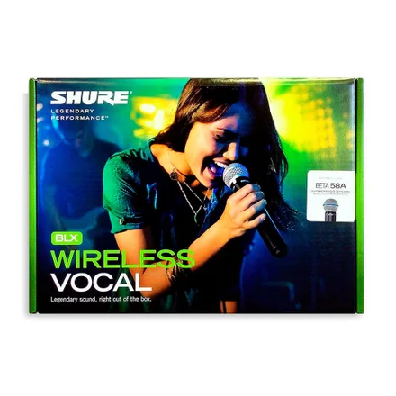 Microfono Shure Blx 24 B58 J10