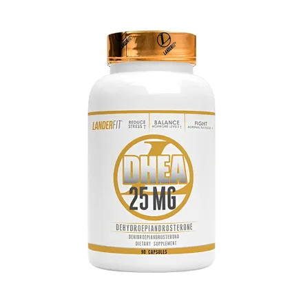 Suplemento Landerfit Dhea 25 Mg 90 Tabletas