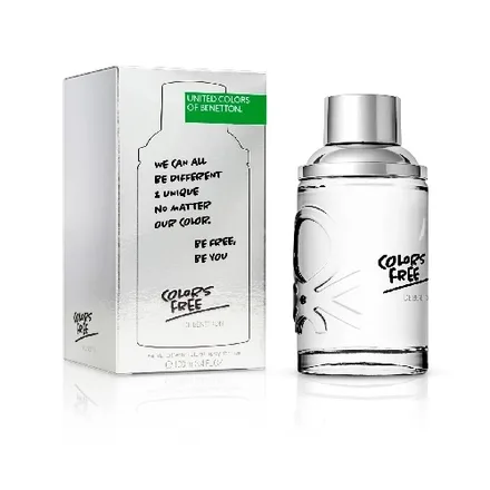 Benetton Colors Free Masculino Eau Toilette 100ml