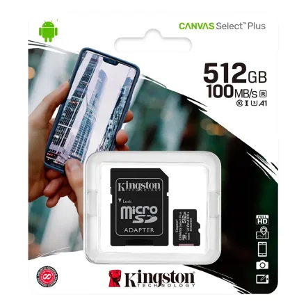 Cartao Sd Canvas Select Plus Sdcs 3 512GB