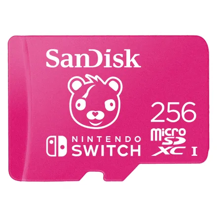 Cartao Sd Nintendo Switch Sdsqxao 256g 256GB