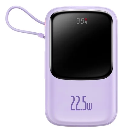 Cargador Portátil Baseus PPQD020105 10000mAh USB-C Editon 22.5W - Purple