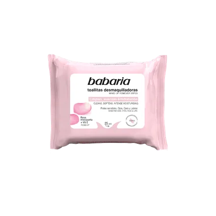 Babaria Toallitas Desmaquilladoras Mosqueta 20