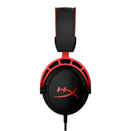 Headset HyperX Cloud Alpha Jack 3.5 mm Microfone Removível – Preto/Vermelho HX-HSCA-RD/AM