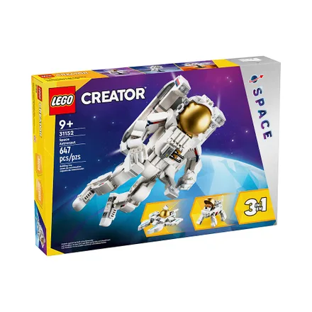 Juguete Construccion Lego Creator Astronaut 3 En 1 647 Piezas
