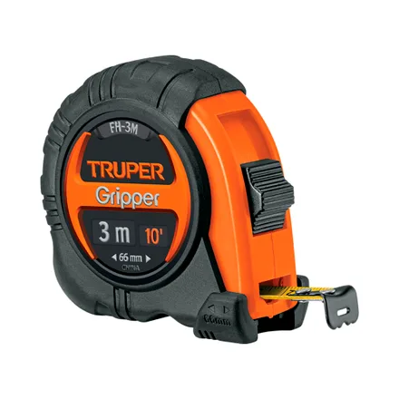 Cinta Metrica Truper Flexometro Gripper Contra Impactos 3