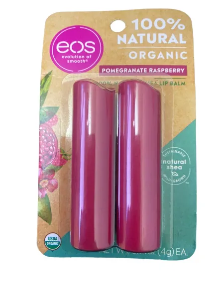Eos Balsamo Labial Lip 2 Pomegranate Raspberry