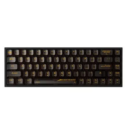 Teclado Gamer Redragon Castor Pro Rgb Switch Hot Layout 65 Wirelees Wired Transparente