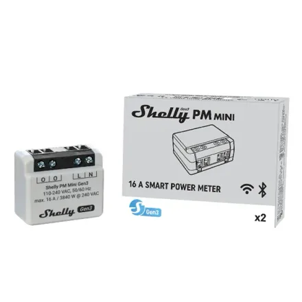 Shelly Interruptor Pm Mini 3 X2