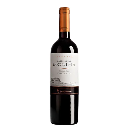 Vino Chileno Tinto Castillo Molina Reserva Carmenere 750ml