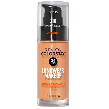 Base Revlon Colorstay Oily 310 Warm Golden Spf 15 Plus