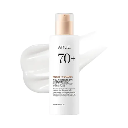 Leche Facial Anua Rice 70 Plus Ceramide Intensive Moisturizing 150ml