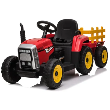 Tractor HG MX611 Rojo C/Cachape a Bateria