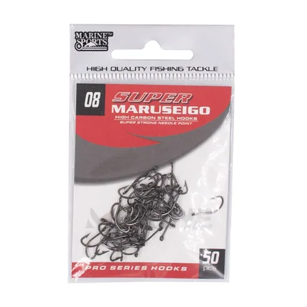 Anzuelo Marine Sports Super Maruseigo Nickel 08 50 Pcs