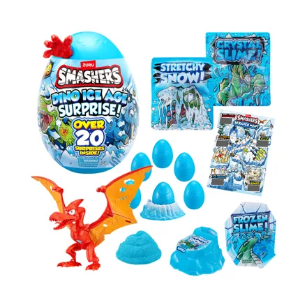 Juego Zuru Smashers Dino Age Surprise Serie 3 7455 20 Piezas