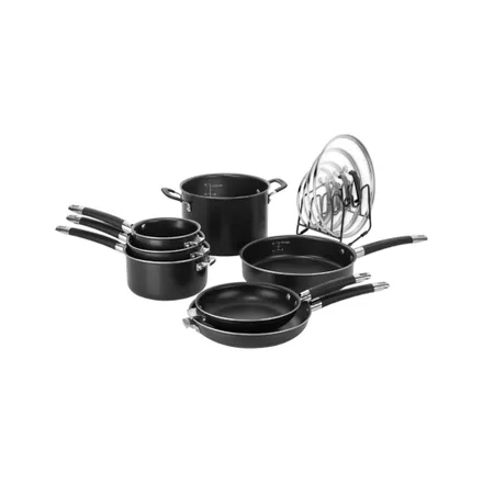 Juego Ollas Cuisinart N51 12 Bk Piezas