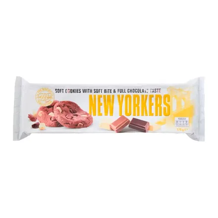 Galletas Yorkers Cookies Bite Chocolate 150g