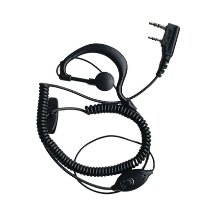 Audífono En Espiral Para Radio Baofeng Ptt
