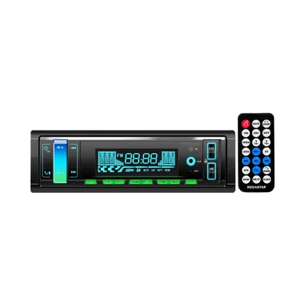 Autoradio Mega Star Cdx260 Bt Bluetooth Negro