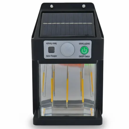 SATELLITE LAMPARA SOLAR A-FL6663 800MAH/600LM/3W