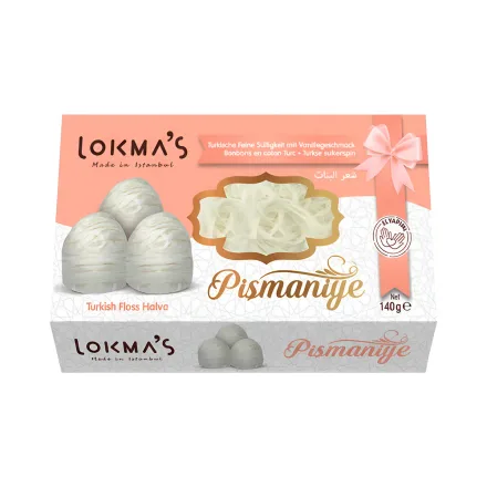 Lokmas Floss Halva Con Vainilla 140g
