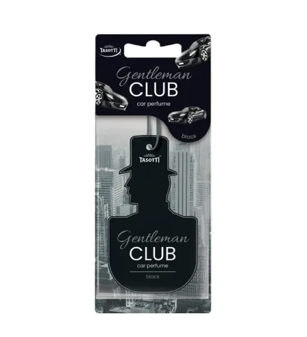 TASOTTI AROMATIZANTE P/AUTO GENTLEMAN CLUB BLACK