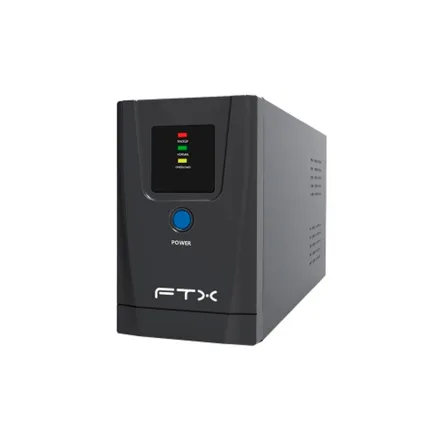 UPS FTX 600VA 360W Nema Universal tomacorrientes de 220V Linea Interactiva - Negro